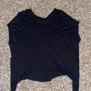 Lululemon open back shirt
